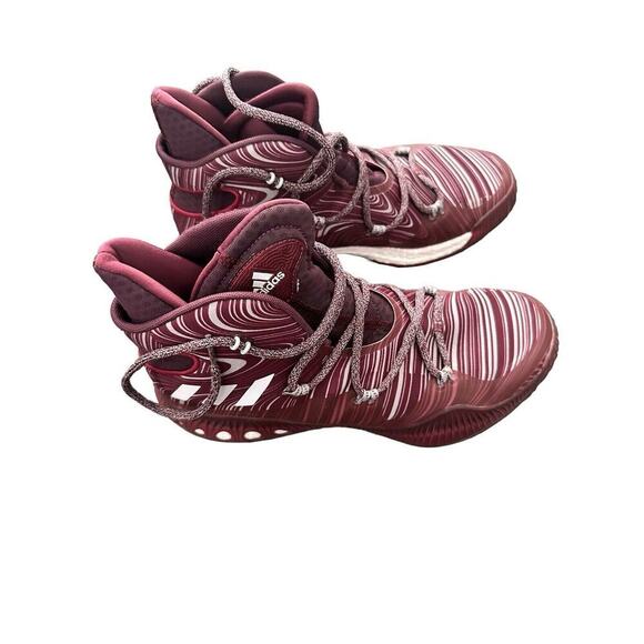 Adidas Boost Geofit 2016 Crazy Explosive Primeknit Sneaker Maroon Size 10.5 Men main image 11